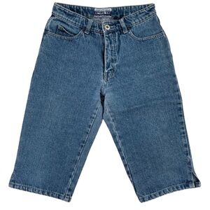 LIMITED TOO Bermuda Shorts Medium Wash Blue Denim Girls Size 14
